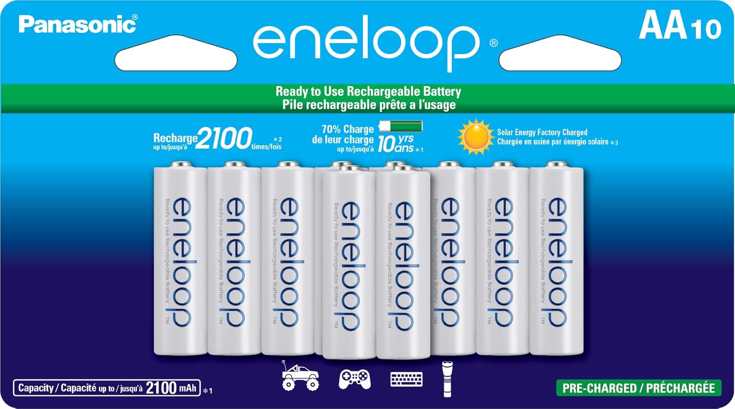 eneloop AA (10-Pack)