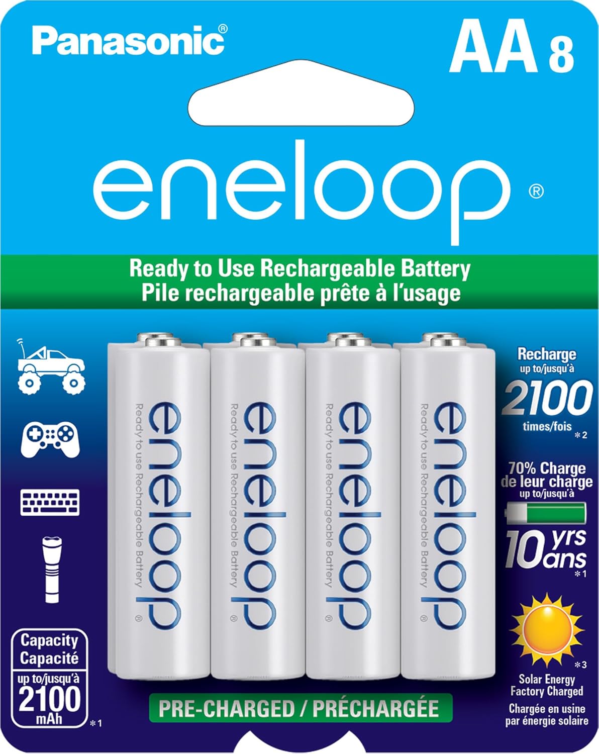 eneloop AA (8-Pack)
