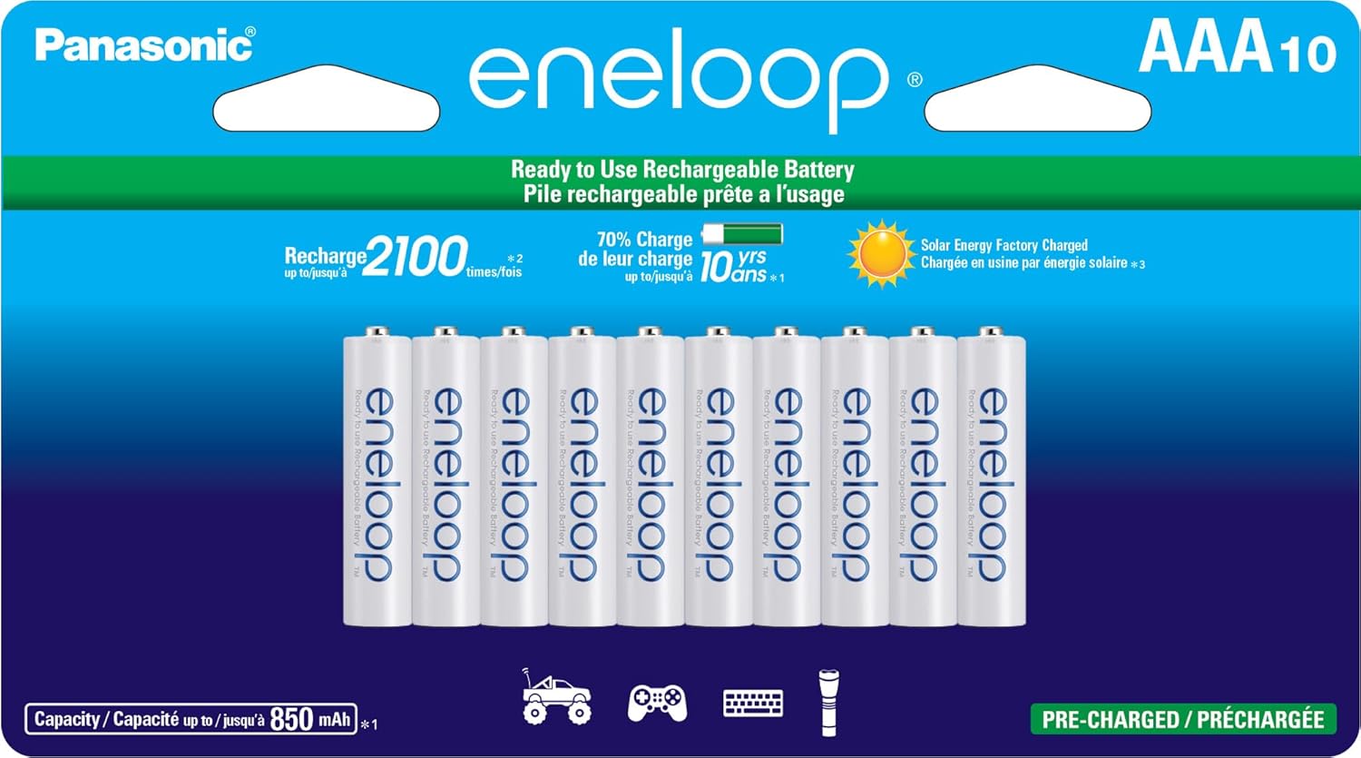 eneloop AAA (10-Pack)