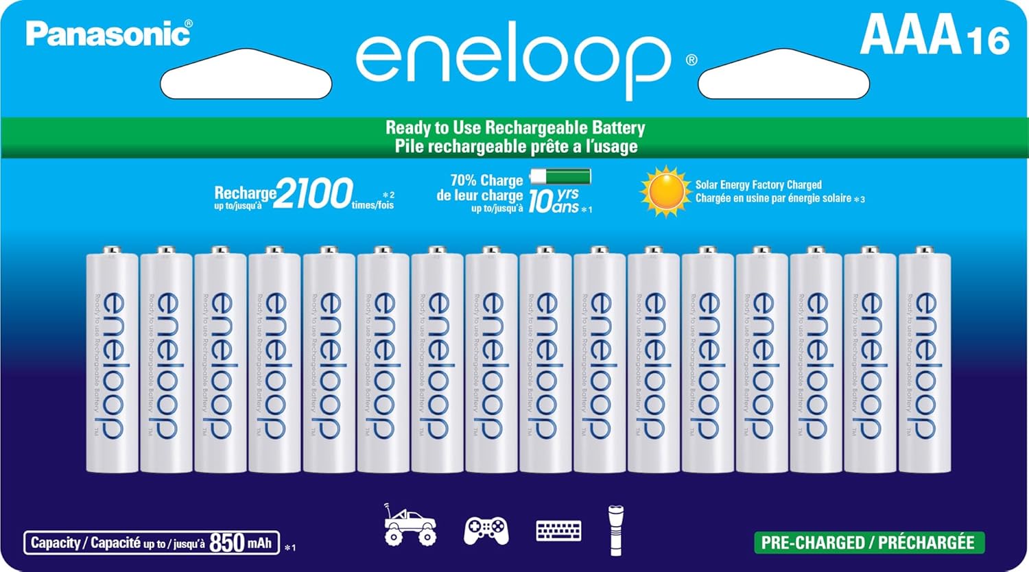 eneloop AAA (16-Pack)
