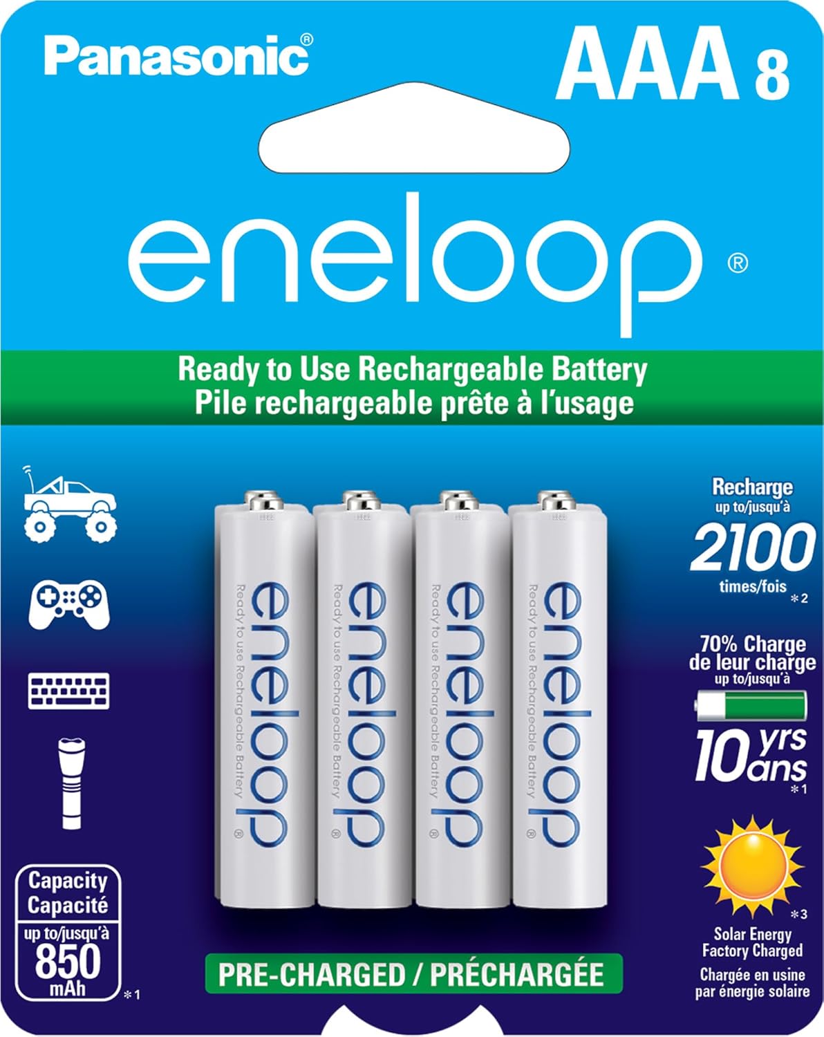 eneloop AAA (8-Pack)