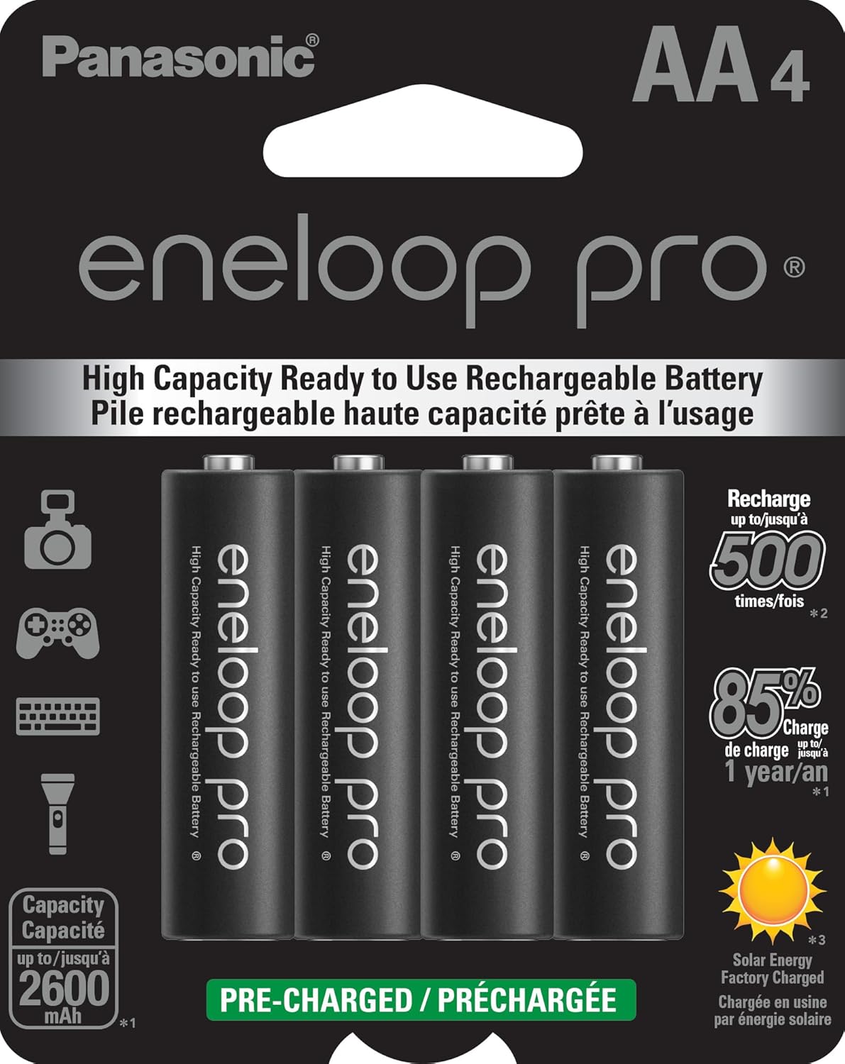 eneloop Pro AA (4-Pack)