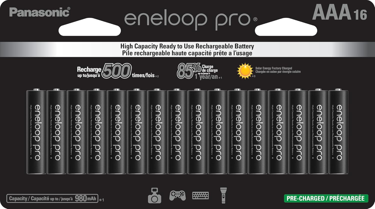 eneloop Pro AAA (16-Pack)