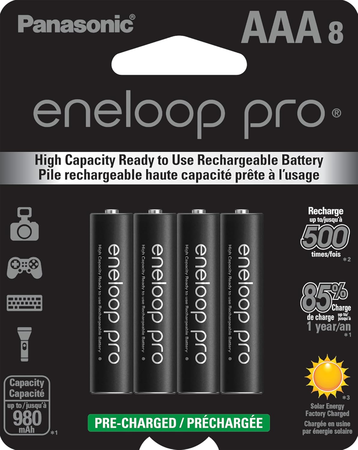 eneloop Pro AAA (8-Pack)